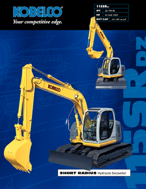 Pásová rypadla Kobelco SK 115 SR