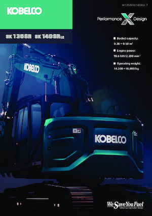 Pásová rypadla Kobelco SK 135 SR 7