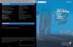 Pásová rypadla Kobelco SK 140 LC 8