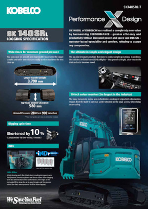 Pásová rypadla Kobelco SK 140 SRL 7 