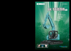 Pásová rypadla Kobelco SK 140 SRLC 3