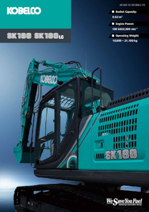 Pásová rypadla Kobelco SK 180 10