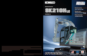 Pásová rypadla Kobelco SK 210 HLC 10