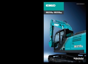 Pásová rypadla Kobelco SK 210 SNLC 10