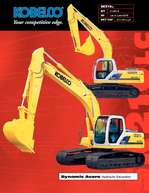 Pásová rypadla Kobelco SK 210 LC DA