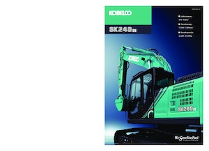 Pásová rypadla Kobelco SK 240 SN 10