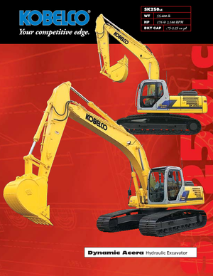 Pásová rypadla Kobelco SK 250 LC DA