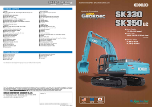 Pásová rypadla Kobelco SK 350 LC 10