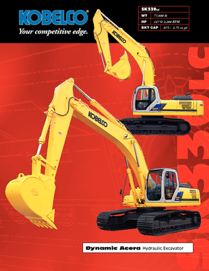 Pásová rypadla Kobelco SK 330 LC DA