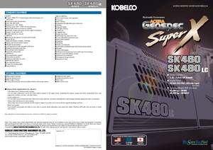 Pásová rypadla Kobelco SK 500 LC 9