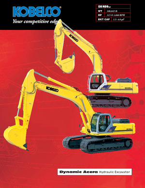 Pásová rypadla Kobelco SK 480 LC DA