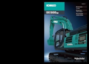 Pásová rypadla Kobelco SK 500 LC 10