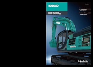 Pásová rypadla Kobelco SK 500 LC 10