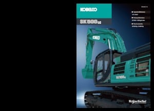 Pásová rypadla Kobelco SK 500 LC 10