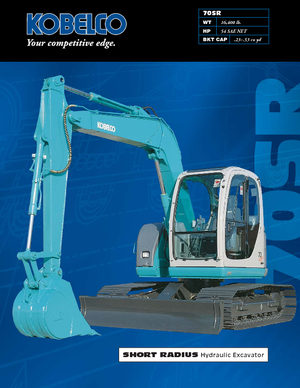 Pásová rypadla Kobelco SK 70 SR
