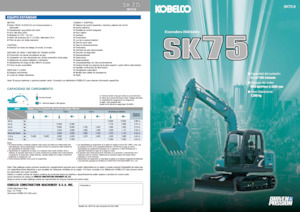 Pásová rypadla Kobelco SK 75 8