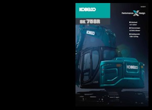 Pásová rypadla Kobelco SK 75 SR 7