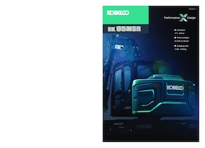 Pásová rypadla Kobelco SK 85 MSR 7