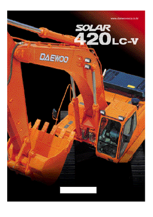 Pásová rypadla Doosan Solar 420 LC-V