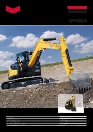 Pásová rypadla Yanmar SV 100-2 CR