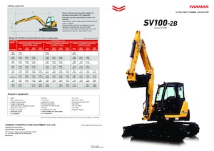 Pásová rypadla Yanmar SV 100