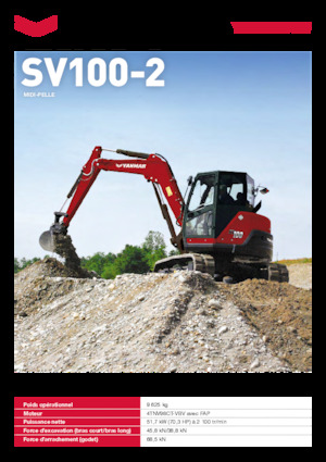 Pásová rypadla Yanmar SV100-2 