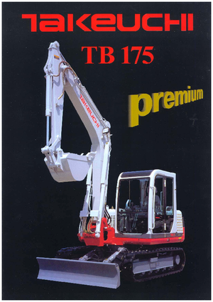 Pásová rypadla Takeuchi TB 175 CV