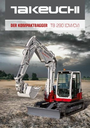 Pásová rypadla Takeuchi TB 290 CV