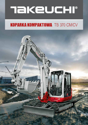 Pásová rypadla Takeuchi TB 370 CM