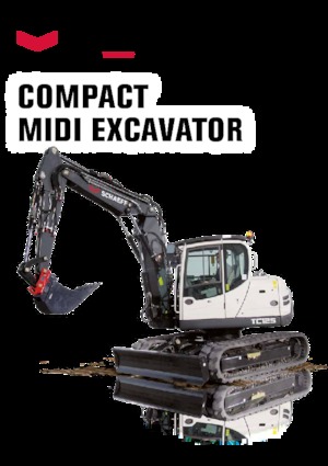 Pásová rypadla Schaeff TC 125