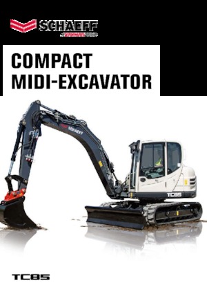 Pásová rypadla Schaeff TC 85