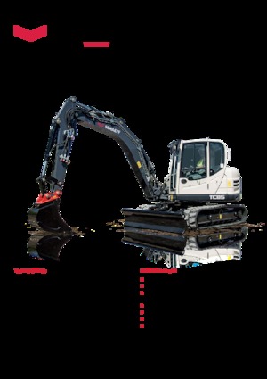 Pásová rypadla Terex TC 85