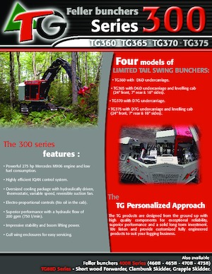 Pásová rypadla Tanguay TG360