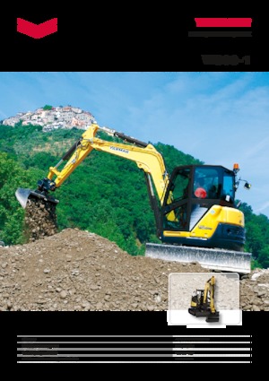 Pásová rypadla Yanmar VIO 80-1 ACR