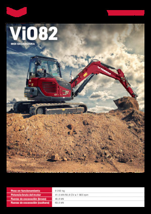 Pásová rypadla Yanmar ViO82