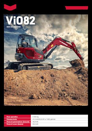 Pásová rypadla Yanmar ViO82