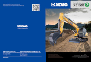 Pásová rypadla XCMG XE150E