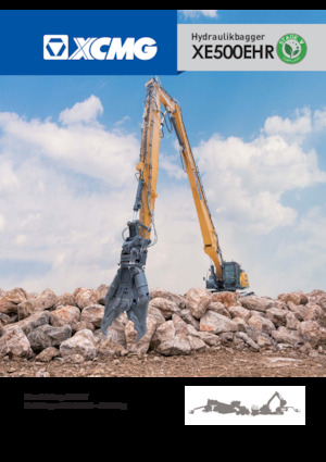 Pásová rypadla XCMG XE500EHR 