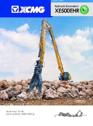 Pásová rypadla XCMG XE500EHR 