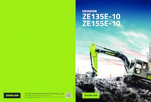 Pásová rypadla Zoomlion ZE135E-10