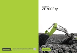 Pásová rypadla Zoomlion ZE700ESP