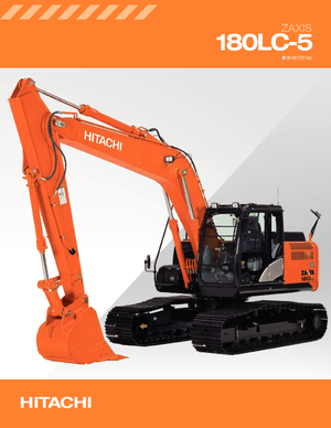 Pásová rypadla Hitachi ZX 180 LC-5