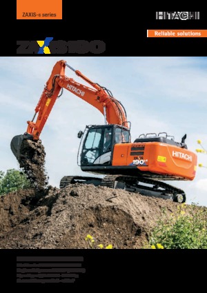 Pásová rypadla Hitachi ZX190LC-6