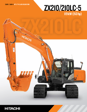 Pásová rypadla Hitachi ZX 210 LC-5