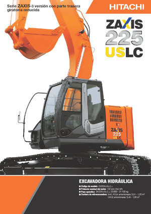 Pásová rypadla Hitachi ZX 225 USLC-3