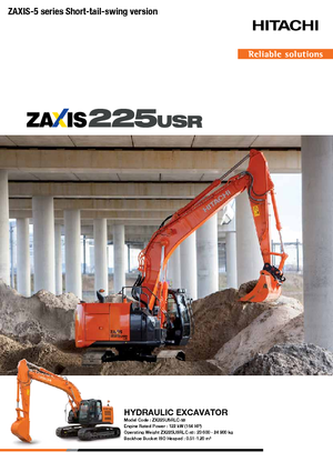 Pásová rypadla Hitachi ZX 225 USRLC-5