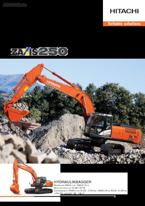 Pásová rypadla Hitachi ZX 250 LC-5