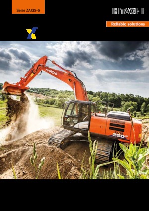 Pásová rypadla Hitachi ZX250LCN-6