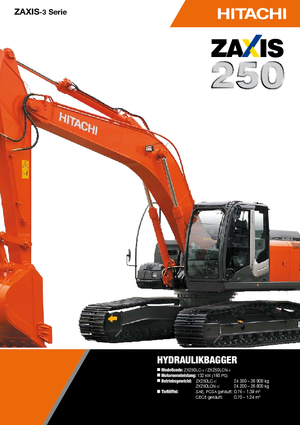 Pásová rypadla Hitachi ZX 250 LCN-3