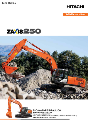 Pásová rypadla Hitachi ZX 250 LCN-5
